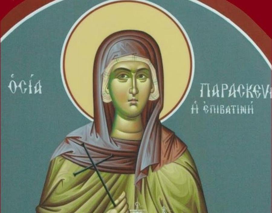 Συγκλονίζει η Οσία Παρασκευή η Επιβατινή: Μύρια είναι τα θαύματά της