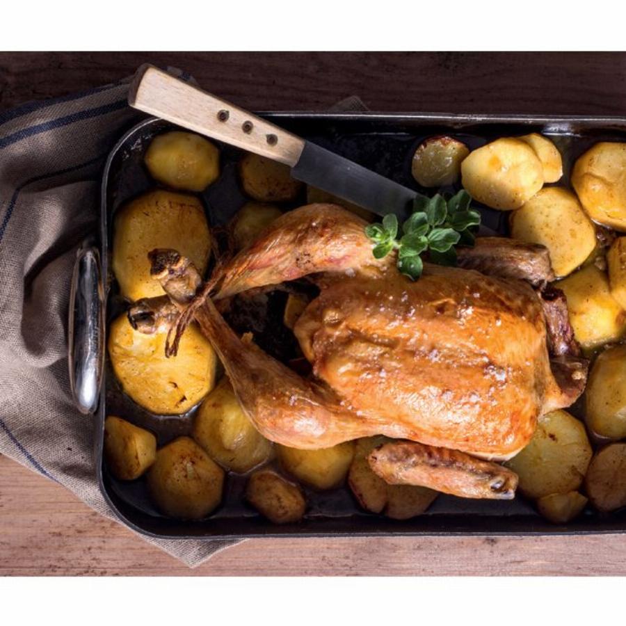 Αργυρώ Μπαρμπαρίγου: Μυστικά μαγειρικής για ζουμερό και νόστιμο κοτόπουλο φούρνου