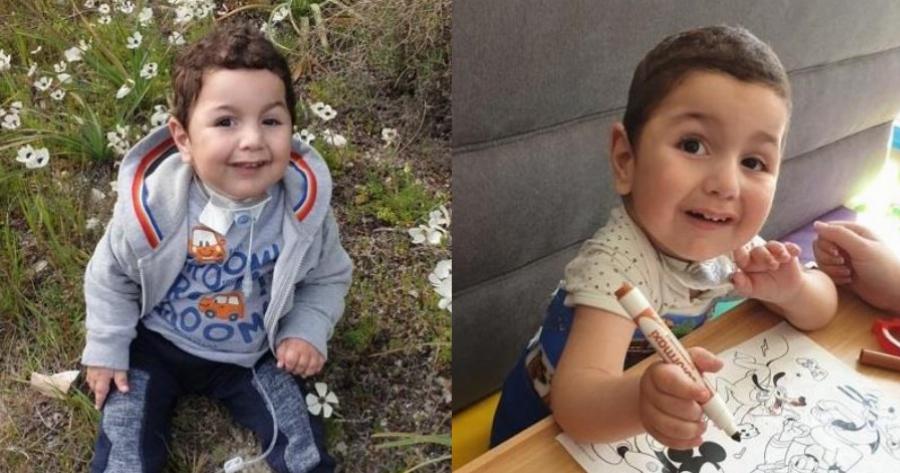 Ο μικρός Αντώνης με νωτιαία μυϊκή ατροφία κέρδισε τη μάχη για τη ζωή