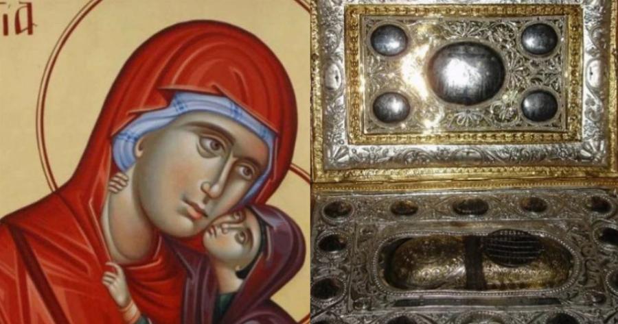 Αγία Αννα: Τα Ιερά Λείψανα στο Αγιο Ορος