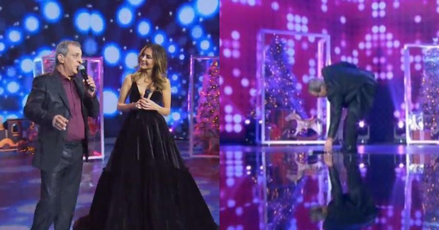 Θέμης Αδαμαντίδης: «Προτίμησα να πέσει το μικρόφωνο απ’ το να πέσω εγώ»