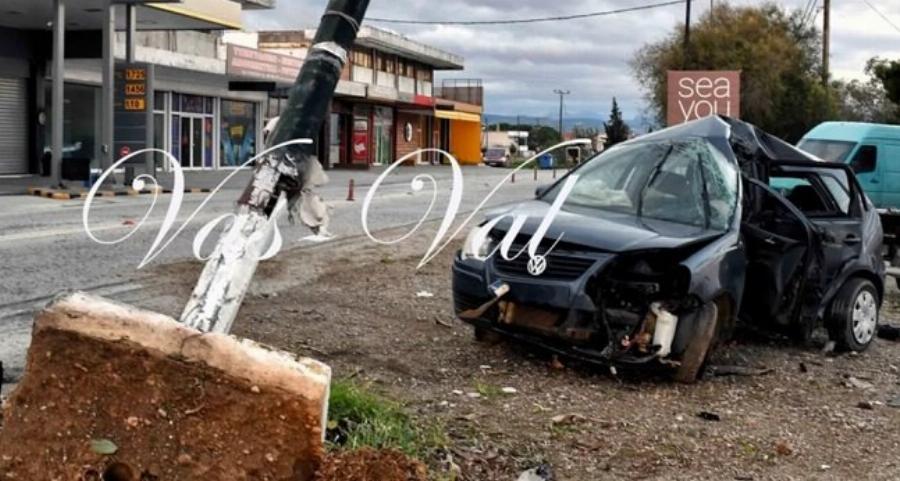 Θανατηφόρο τροχαίο στην Κόρινθο: 26χρονος σκοτώθηκε στον δρόμο για τη δουλειά του