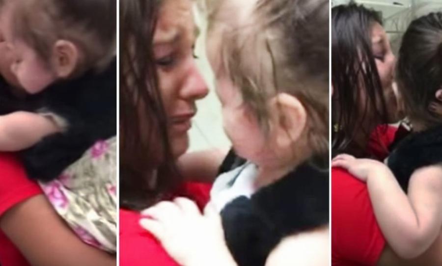 Τυφλό κοριτσάκι αντικρίζει για πρώτη φορά τη μαμά του