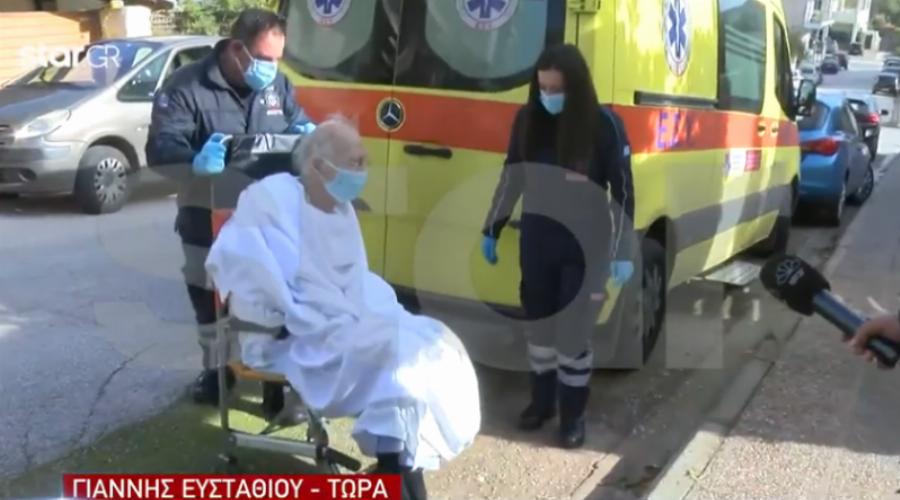 Εικόνες θλίψης: Αγνώριστος ο Βασίλης Λεβέντης – Έχασε 20 κιλά όμως κέρδισε τη μάχη με τον κορονοϊό