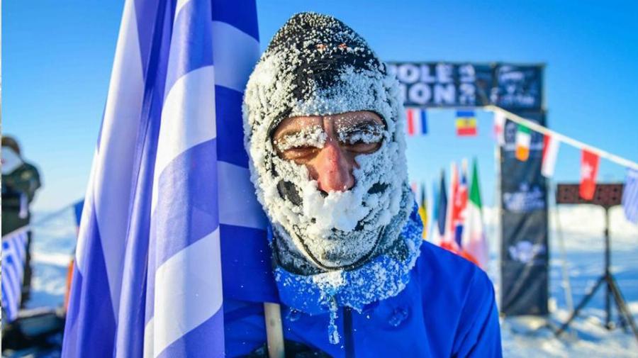 Αργύρης Παπαθανασόπουλος: Έλληνας ο πρώτος νικητής του μαραθωνίου στον Βόρειο Πόλο