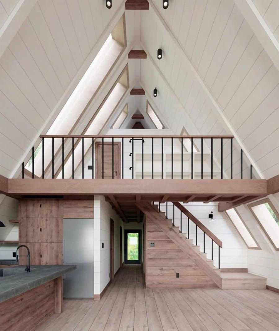 Είναι 146τμ, έρχεται πακεταρισμένο σε κούτες με οδηγίες και εργαλεία και το φτιάχνεις μόνος σου σε λίγες ώρες