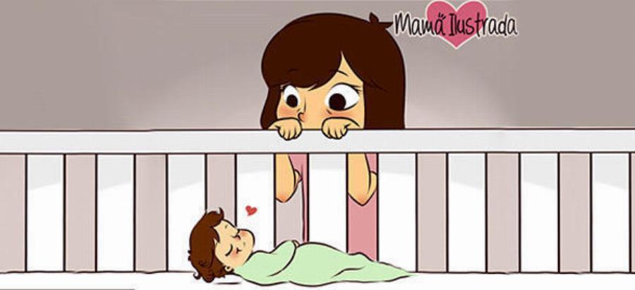 Τι σημαίνει να είσαι μαμά: 8 σκίτσα βγαλμένα απ’ την καθημερινότητα κάθε μαμάς