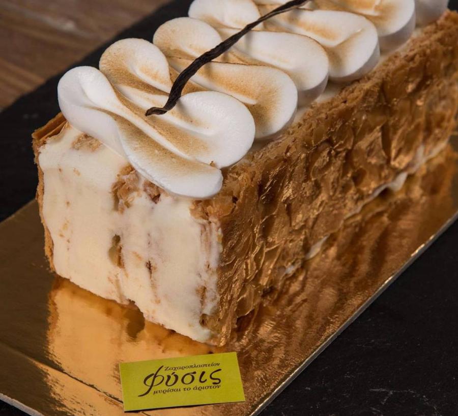 Ζαχαροπλαστείο «Φύσις»: Τρως όσα γλυκά θες και δεν νιώθεις καθόλου τύψεις