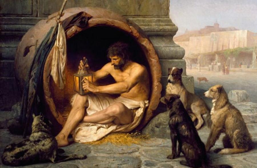 Η διδακτική ιστορία του Διογένη: Ο Έλληνας φιλόσοφος και οι φακές