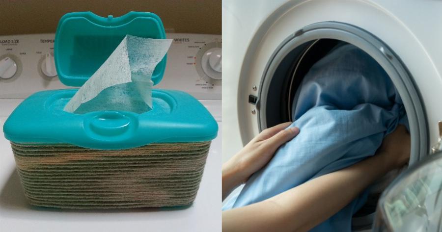 Το μυστικό που δεν γνωρίζατε: Τι θα συμβεί στα ρούχα σας αν βάλετε ένα μωρομάντηλο μέσα στο πλυντήριο