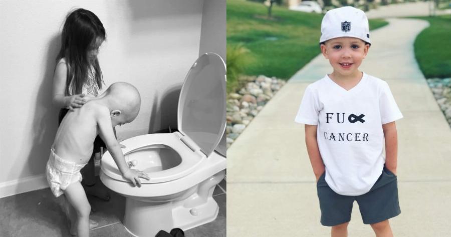 Το αγόρι της viral φωτογραφίας που έδινε μάχη με τη λευχαιμία, βγήκε τελικά Νικητής