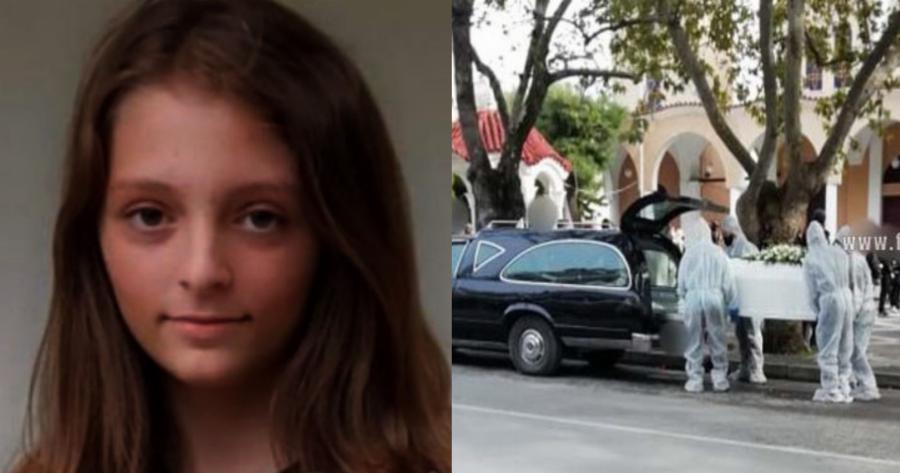 Σκηνές αρχαίας τραγωδίας στην κηδεία της μικρής Κέλλυς – Το λευκό φέρετρο και οι συμμαθητές της