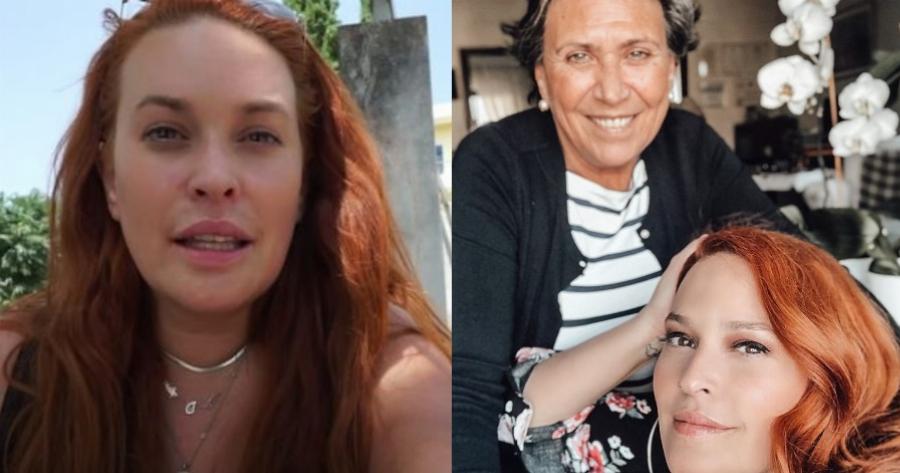 Η Σίσσυ Χρηστίδου στο νοσοκομείο στο πλευρό της μητέρας της που δίνει τη μεγαλύτερη μάχη της ζωής της