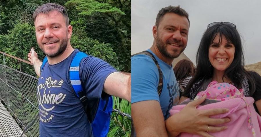 Ευτύχης Μπλέτσας: Η “περίεργη” γνωριμία με τη σύζυγο του, η υπέροχη πρόταση γάμου και τα ταξίδια με το μωρό τους