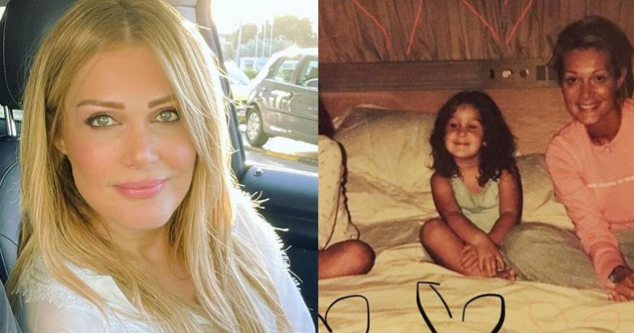 Η αδημοσίευτη φωτογραφία της Νατάσας Θεοδωρίδου με τις κόρες της και η εντυπωσιακή ομοιότητά τους