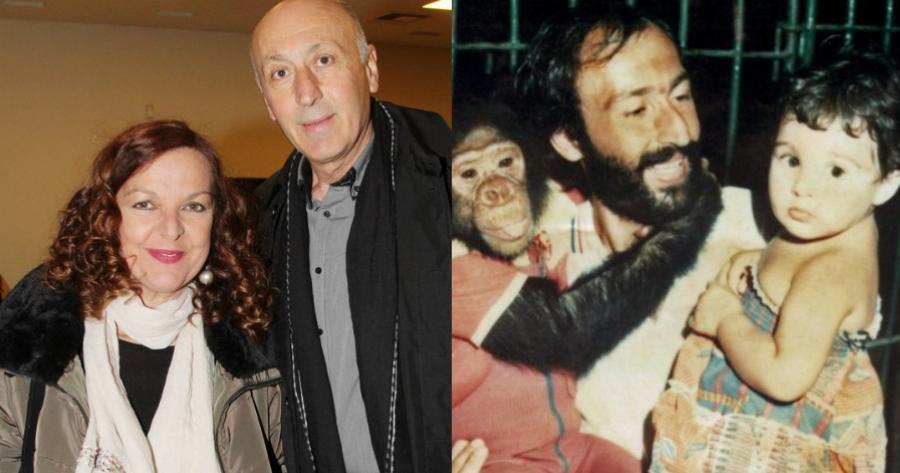 Παύλος Ορκόπουλος: Μοιάζει πολύ με την κόρη του – Σπάνια έξοδος του «Νέστορα» από τις Άγριες Μέλισσες