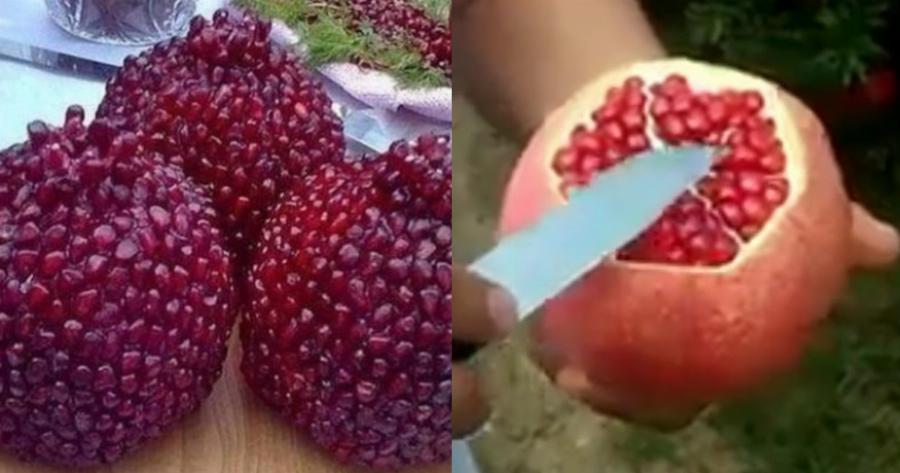 Πως να καθαρίσεις ένα ρόδι σε 5 λεπτά δίχως να το χαλάσεις και χωρίς να λερωθείς