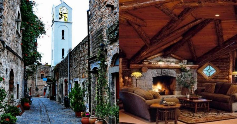 Τζάκι και θέα στο βουνό: Τα 6 ομορφότερα χωριά της Ελλάδας για απόδραση το χειμώνα