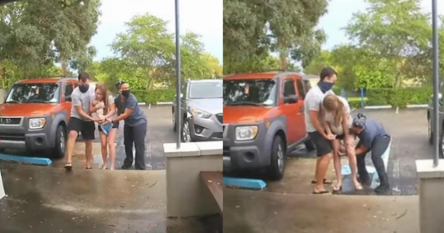 Γέννα χωρίς προηγούμενο: 27χρονη έγκυος γέννησε όρθια στο πάρκινγκ της κλινικής – Δεν πρόλαβε να μπει στο μαιευτήριο