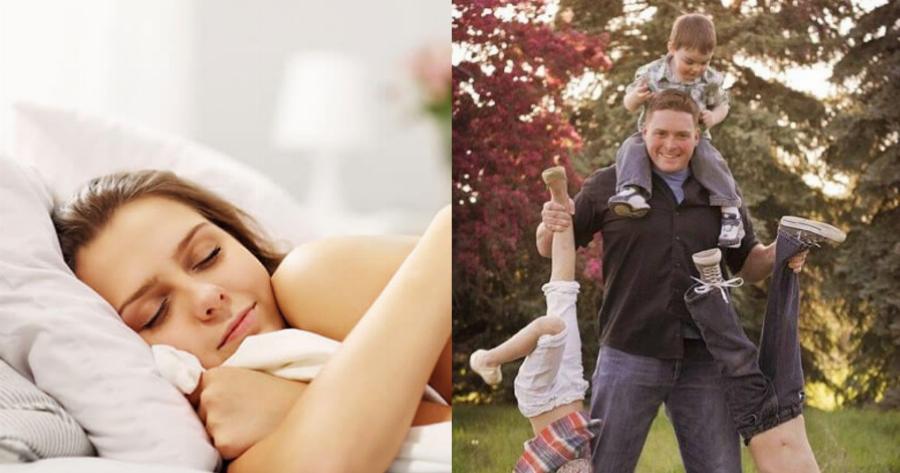 «Παντρεύτηκα τον άνδρα που ξυπνάει πρωί τα σαββατοκύριακα με τα παιδιά για να κοιμάμαι εγώ όσο θέλω»