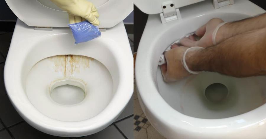 Καθαριότητα στο μπάνιο: 3 εύκολα κόλπα για να εξαφανίσετε το πουρί στη λεκάνη χωρίς τρίψιμο