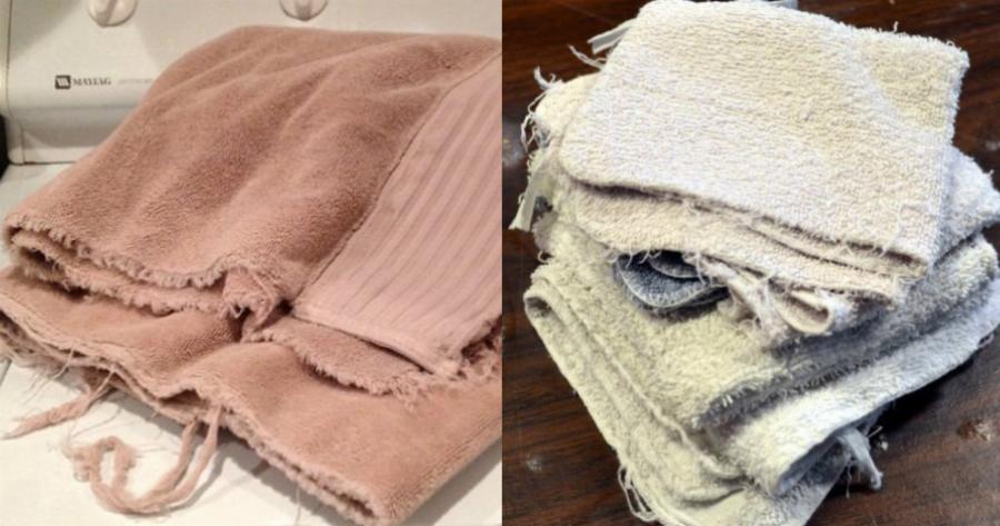Παλιές πετσέτες μπάνιου: 12 φοβερές ιδέες για να μην πάνε χαμένες