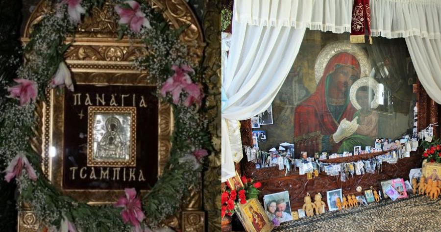 Η θαυματουργή εικόνα της Παναγίας Τσαμπίκας: Το τρομερό μυστήριο με τη μεταφορά της από την Κύπρο στη Ρόδο