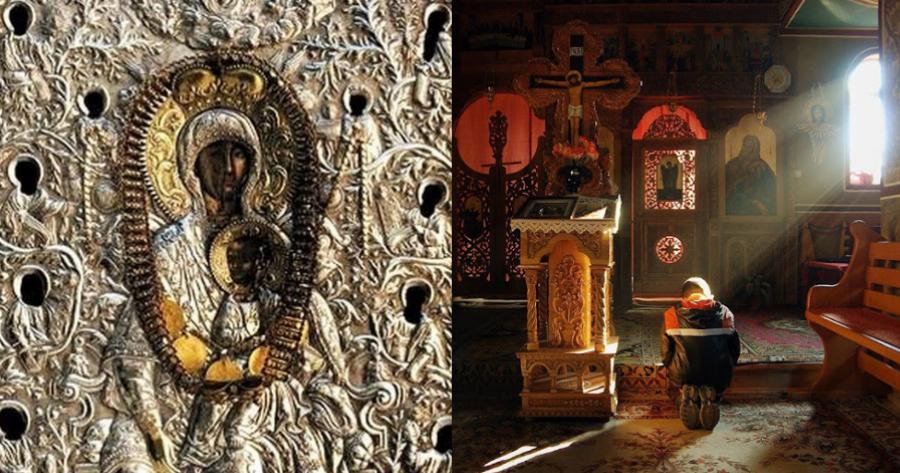 Τρεις προσευχές στην θαυματουργή εικόνα της Παναγίας Μυροβλύτισσας: «Απολύσασα τας σκληράς καρδιάς»