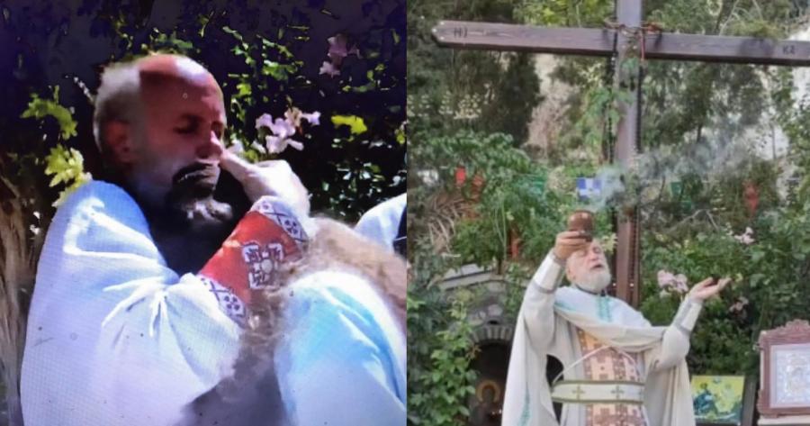 Μέγα το θαύμα του Κυρίου: Κοριτσάκι με μειωμένη όραση γίνεται καλά με τον Τίμιο Σταυρό των Αγίων Ισιδώρων