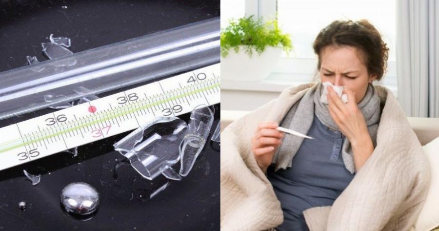 Οδηγίες για το τι κάνουμε εάν σπάσει θερμόμετρο υδραργύρου