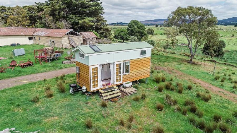 Το σπίτι 17 τετραγωνικά, του οποίου το εσωτερικό περιέχει τα πάντα, κοστίζει ελάχιστα και όλοι το ζηλεύουν