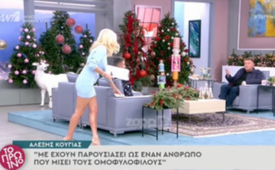 «Γι’ αυτό είσαι μόνη σου»: Φαίη Σκορδά και Αλέξης Κούγιας ”σφάχτηκαν” στον αέρα