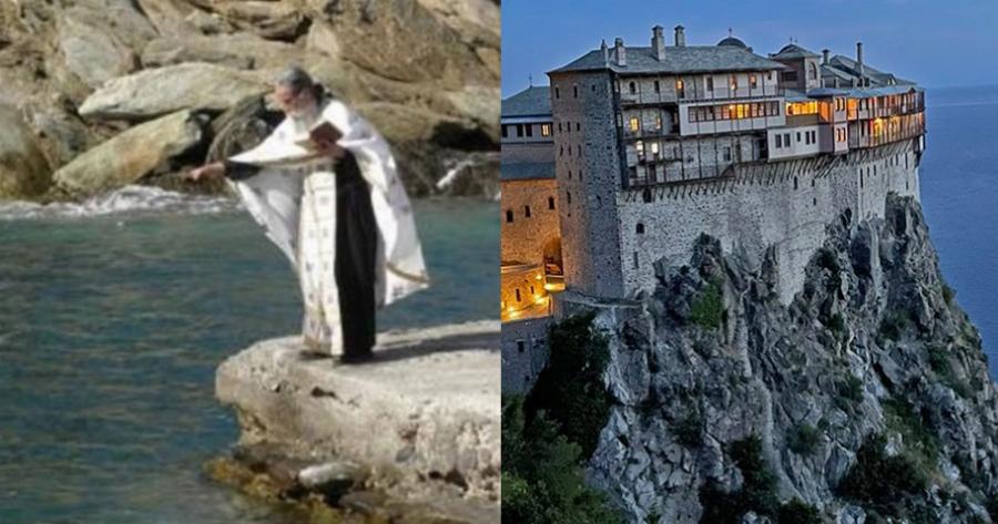 Άγιο Όρος: Ξαφνικά είδα έναν μοναχό να αναδύεται από την θάλασσα