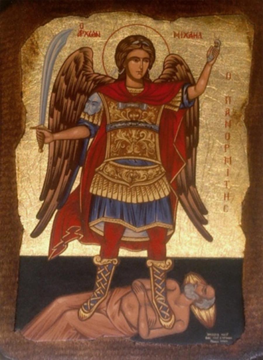 «Πάνω από το κρεβάτι μας αγκάλιαζε ο Άγγελος τεράστιος, με τα λευκά φτερά του»