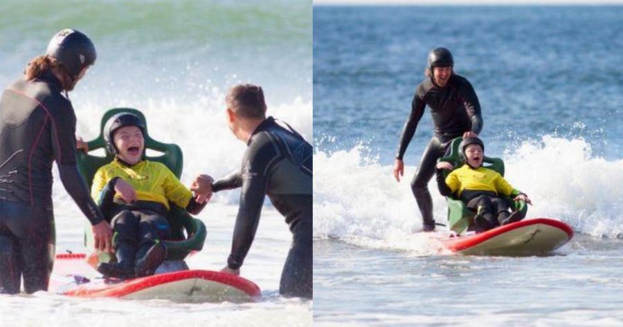 Το όνειρο μιας ζωής έγινε πραγματικότητα για έναν 13χρονο με αναπηρία