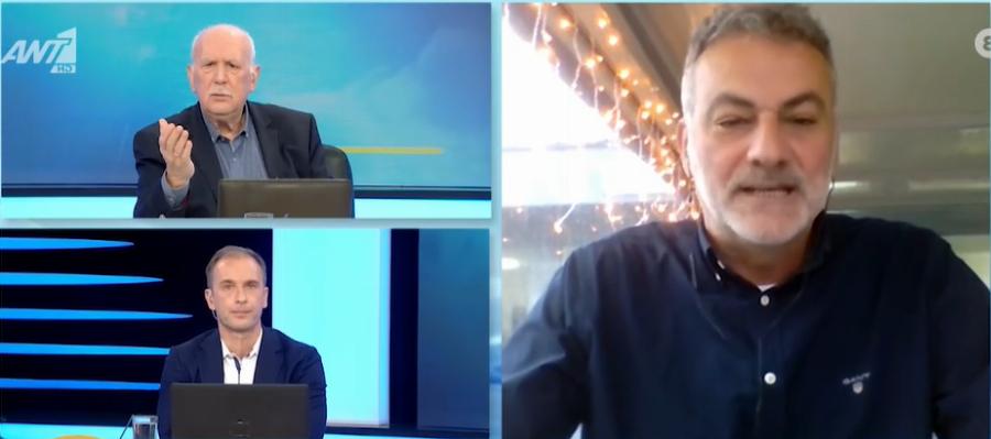 Ένταση αρνητή διαιτολόγου με Παπαδάκη: «Είστε επαγγελματίες διανομείς ψεύδους»