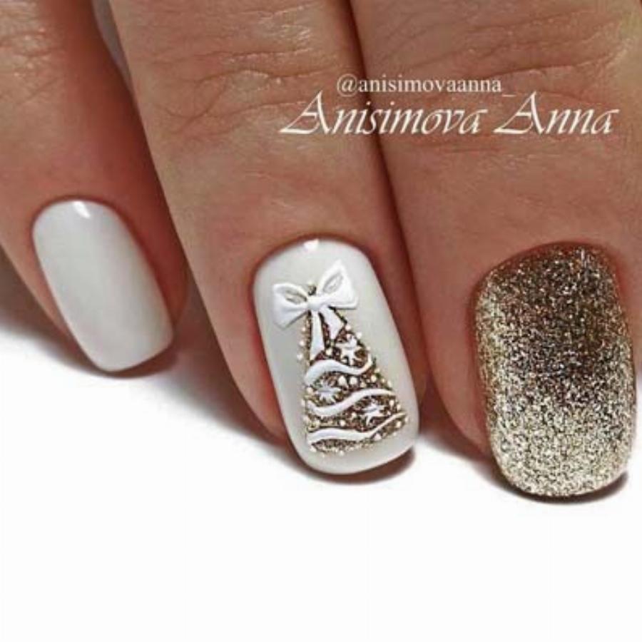 Υπέροχα γιορτινά σχέδια στα νύχια για τα Χριστούγεννα για να πάρετε ιδέες