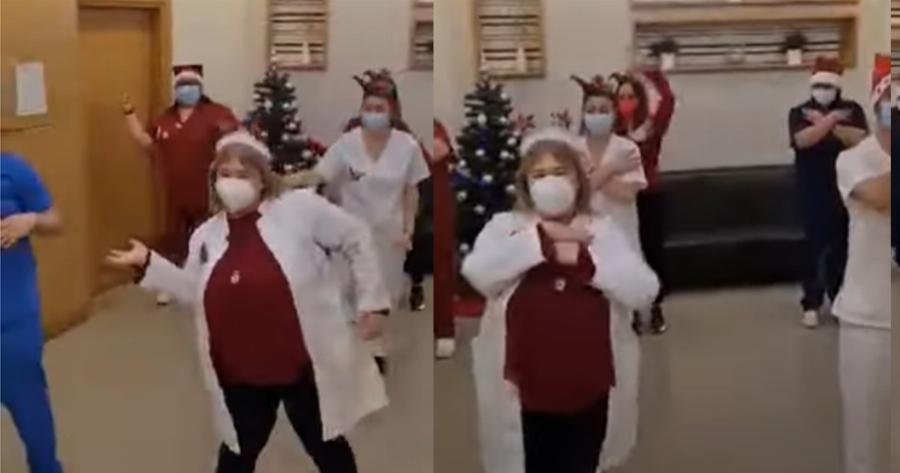 Σέρρες: Ο χριστουγεννιάτικος χορός γιατρών και νοσηλευτών σε κλινική που κάνει πάταγο στο διαδίκτυο