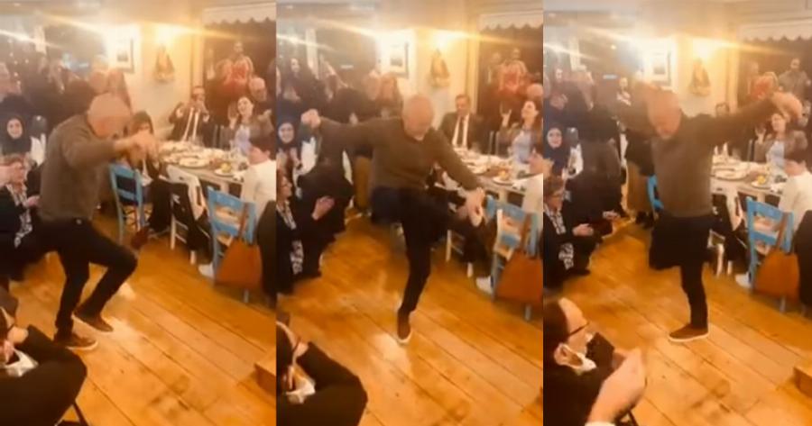 Γιώργος Παπανδρέου: Το ζεϊμπέκικο του πρώην πρωθυπουργού μετά το τέλος των εκλογών στο ΚΙΝΑΛ