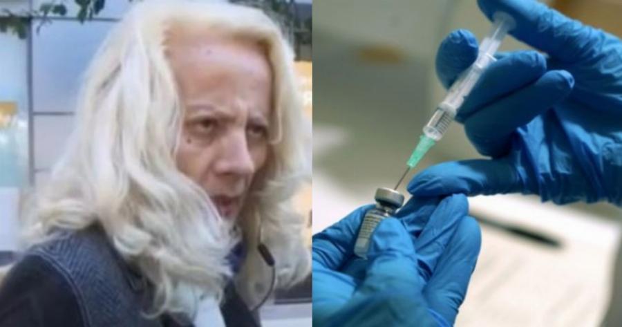 Εκτός εαυτού on air γυναίκα για τον υποχρεωτικό εμβολιασμό: «100 να είναι οι μέρες τους και πολλές είπα»