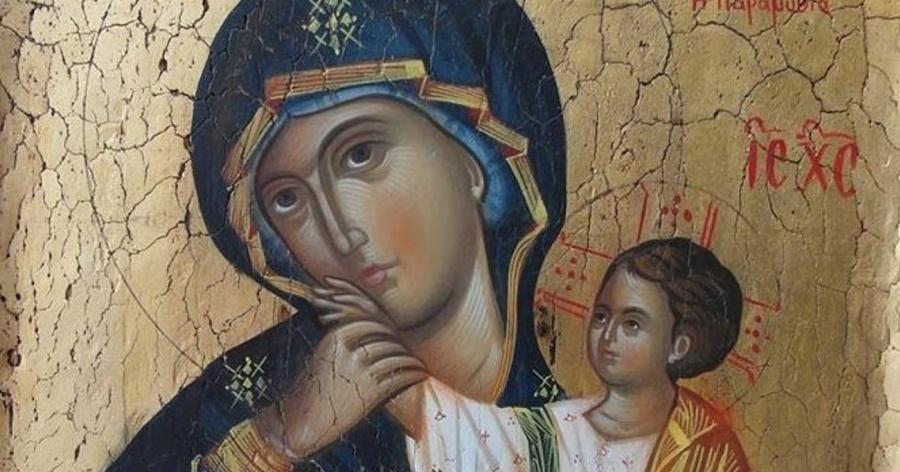 Βρήκε το φως της όταν αγιογράφησε την Παναγία την Παραμυθία