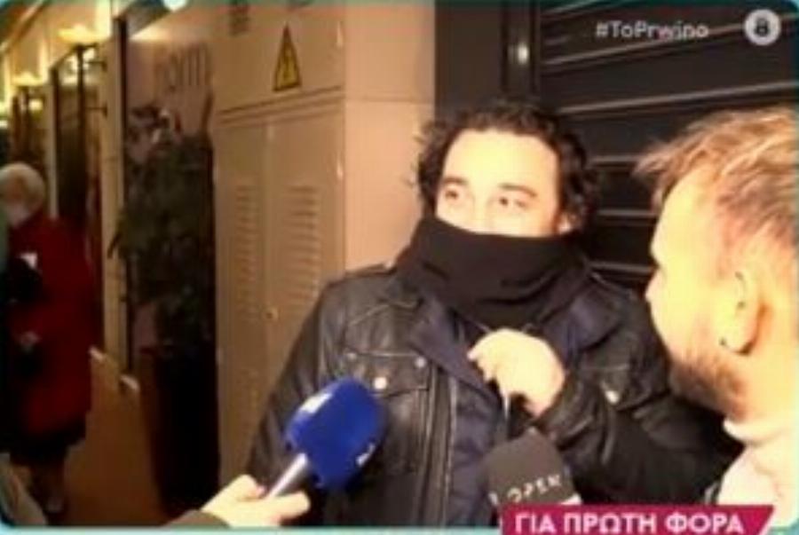 Οι πρώτες δηλώσεις του Βασίλη Χαραλαμπόπουλου μετά την απαίτηση για απομάκρυνση της Σάσας Σταμάτη από την παράστασή