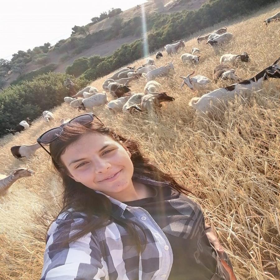 Μαρία Ρέτσα: H 20χρονη δεσποινίδα που βόσκει μόνη της 100 γιδοπρόβατα στην Εύβοια