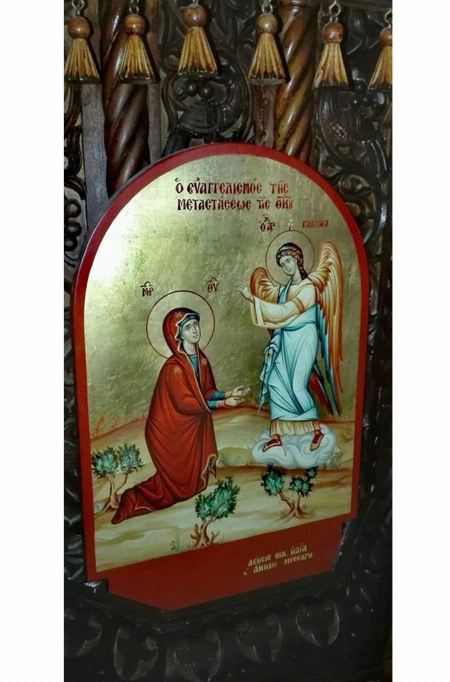 Το σημείο όπου η Παναγία πήρε το μήνυμα για την κοίμηση της από τον Αρχάγγελο Γαβριήλ