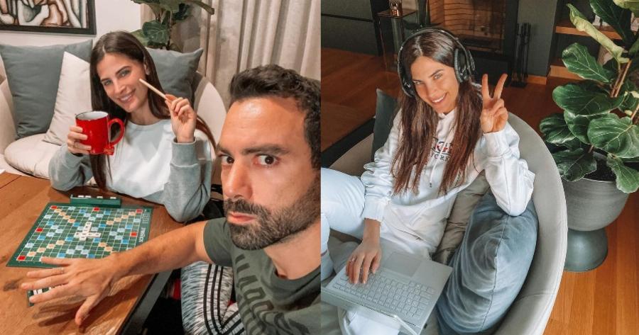 Περήφανοι γονείς: Το ζεύγος Τανιμανίδη δείχνει για πρώτη φορά τα πρόσωπα των παιδιών τους