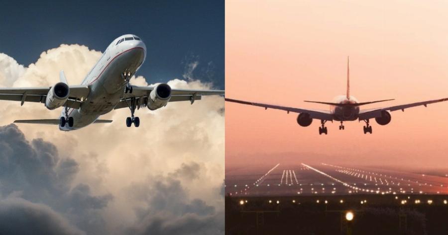 Αεροπλάνο απογειώθηκε το 2022 και προσγειώθηκε το 2021