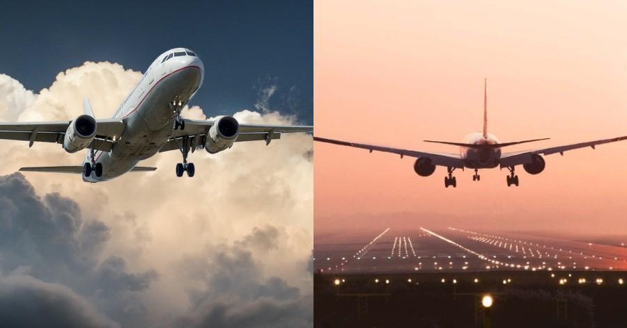 Αεροπλάνο απογειώθηκε το 2022 και προσγειώθηκε το 2021