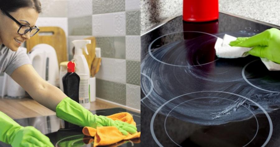 Κεραμική εστία: Ο πανέξυπνος τρόπος να κάνετε τα μάτια της κουζίνας να λάμπουν