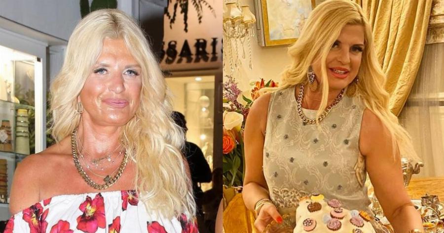 Σαν τη βασίλισσα του χιονιού: Η εμφάνιση της Μαρίνας Πατούλη ντυμένη στα λευκά μέσα στα χιόνια