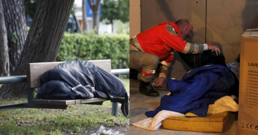 Θεσσαλονίκη: Άστεγος νεκρός από το κρύο στο κέντρο της πόλης